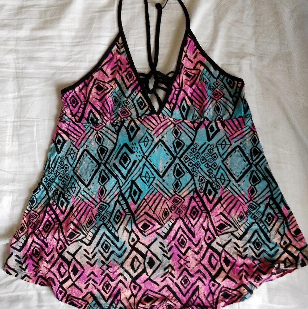 Silence + Noise colorful top from Urban Outfitters